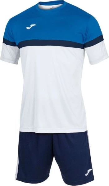 Футбольна форма DANUBIO біло-синя (футбока та шорти)