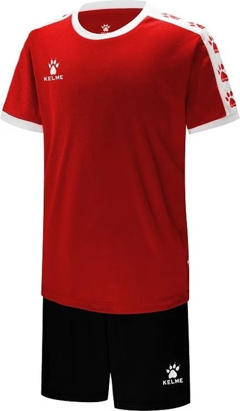 Комплект футбольної форми COLLEGUE червоно-білий к/р дитячий