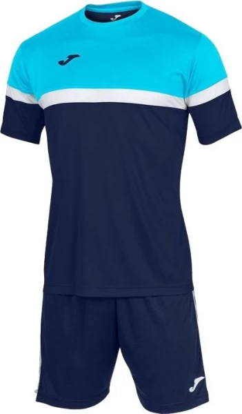 Футбольна форма DANUBIO бірюзово-т.синя (футбока та шорти)