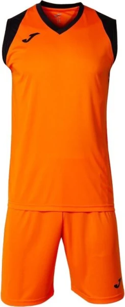 Комплект баскетбольної форми оранжево-чорний б/р FINAL II