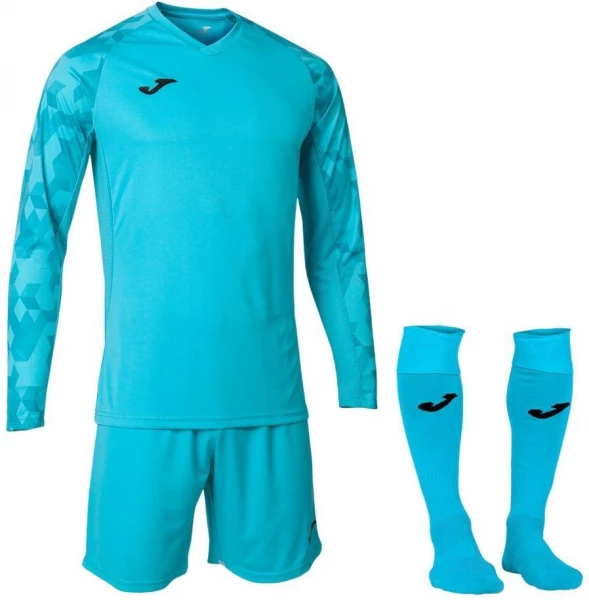 Комплект воротарської форми бірюзовий д/р ZAMORA VII (шорти+футболка+гетри)