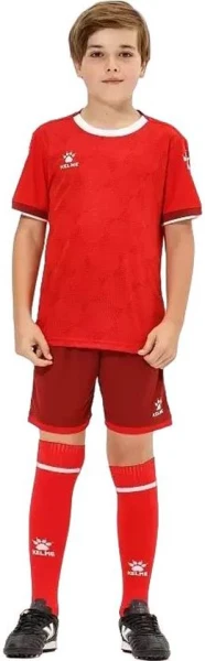 Комплект футбольної форми червоний к/р дитячий KADIS