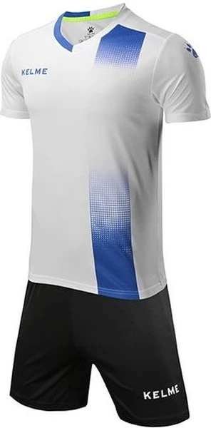 Комплект футбольної форми біло-синій к/р ALICANTE