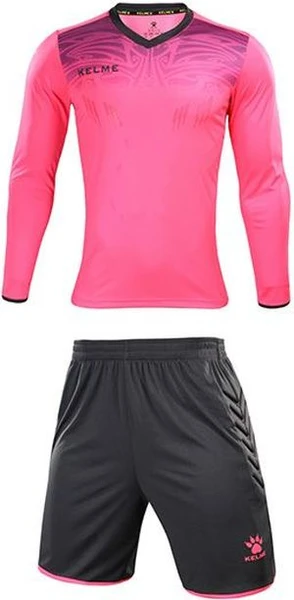 Комплект воротарської форми рожево-т.сірий д/р ZAMORA