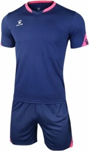 Комплект футбольної форми GIRONA т.синьо-рожевий к/р