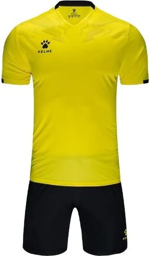 Комплект футбольної форми FLASH жовто-чорний к/р
