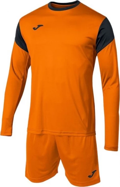 Комплект воротарської форми оранжево-чорний д/р PHOENIX (шорти+футболка)
