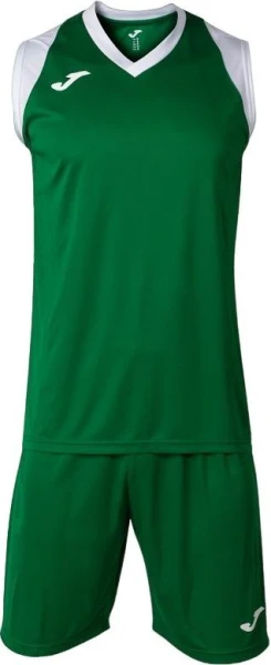 Комплект баскетбольної форми зелено-білий б/р FINAL II