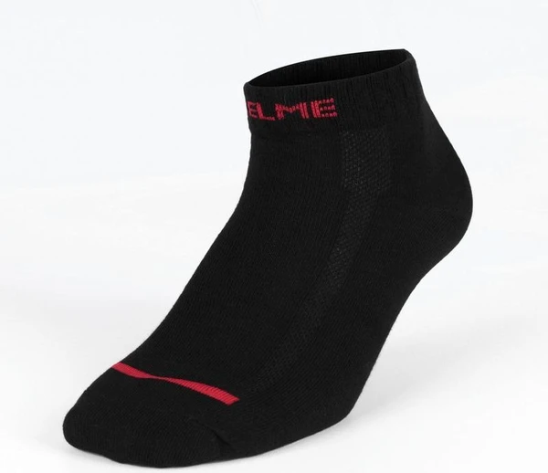 Шкарпетки чорно-червоні FLAT