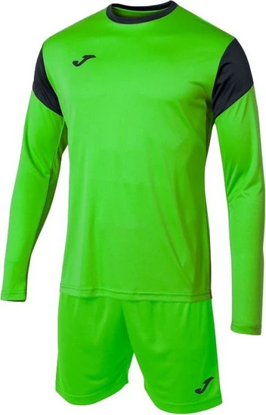 Комплект воротарської форми салатово-чорний д/р PHOENIX (шорти+футболка)