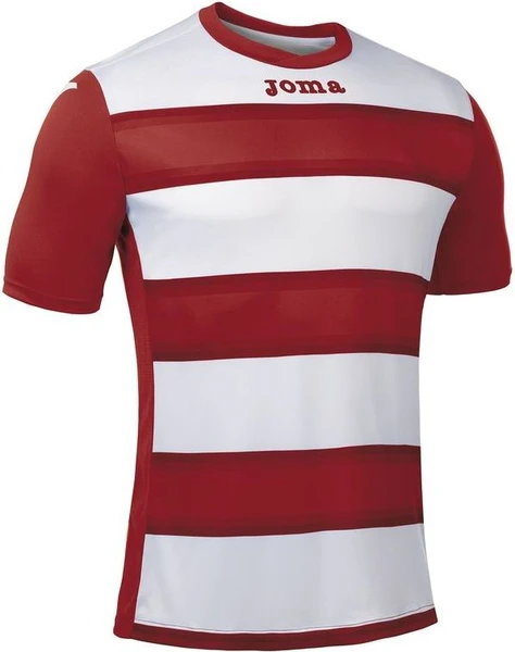 Футболка EUROPA III червоно-біла, короткий рукав