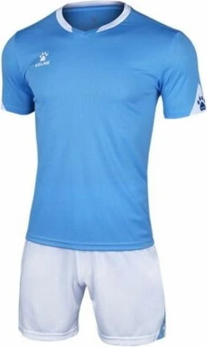 Комплект футбольної форми GIRONA JR блакитно-білий к/р дитячий