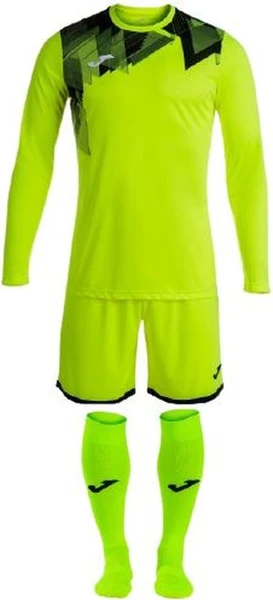 Комплект воротарської форми салатово-чорний д/р ZAMORA VI (шорти+футболка+гетри)
