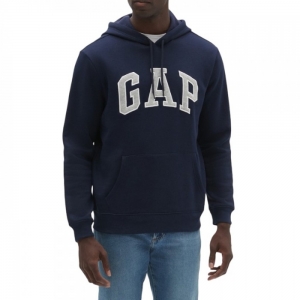 Толстовка Gap Logo Fleece Hoodie Royal Teal Blue 510981521 L