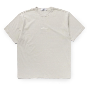 Футболка Stone Island Cream Logo T-shirt