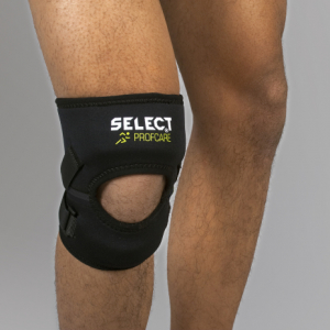 Наколінник SELECT 6207 Knee support for jumper's knee (228) чорн/зел