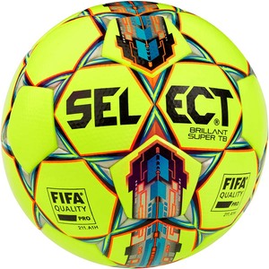 М'яч футбольний Select Brillant Super TB FIFA Quality (042) №5 Yellow-Red (3615939552)