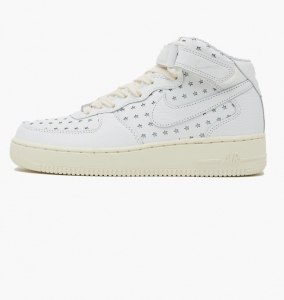 Кросівки Nike Air Force 1 Mid Cut Out Stars Summit White (W)