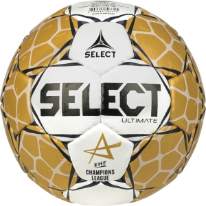 М’яч гандбольний SELECT Ultimate EHF Champions League v23 (715) біл/золотий