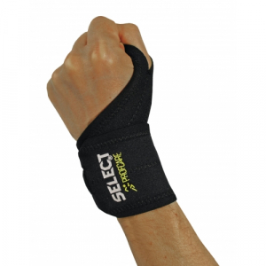 Напульсник SELECT 6702 Wrist support (228) чорн/зел