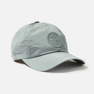 Бейсболка Stone Island Logo Cap Hats Gray