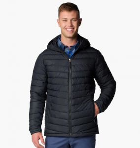 Куртка чоловіча Columbia Slope Edge Ii Hooded Insulated Jacket Black 2125541010 M