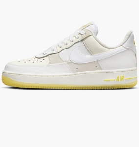 Кросівки Nike Air Force 1 Low '07 UV Reactive Patchwork White Multicolor Yellow (W)