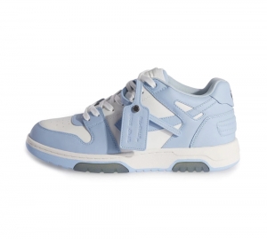 Кросівки Off-White Out Of Office Low-Top calf leather Sneakers Light blue White