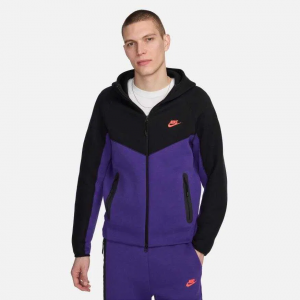 Толстовка Nike Tech Fleece zip (purple/black)