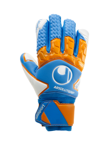 Воротарські рукавиці UHLSPORT ABSOLUTGRIP HN PRO JUNIOR (cyan/fluo orange/white)