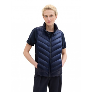 Безрукавка LIGHT WEIGHT VEST 1041486-10668 Tom Tailor L Темно-синій
