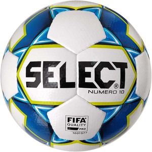 М'яч футбольний Select Numero 10 FIFA (015) №5 White-Blue-Yellow (3675046002)