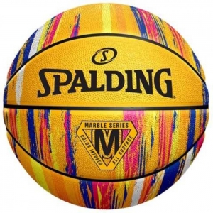 М'яч баскетбольний Spalding NBA Marble Out Ball 84401Z №7