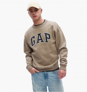 Світшот Gap Relaxed Logo Sweatshirt Beige 851425021