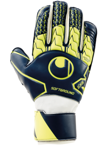 Воротарські рукавиці UHLSPORT SOFT RF (navy/fluo yellow/white)