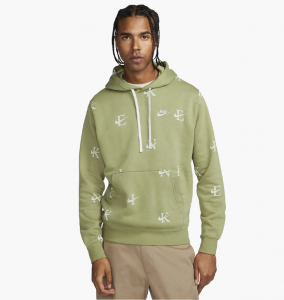 Кофта Nike Monogram print hoodie in alligator