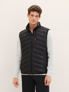 Безрукавка Men's Sleeveless Jacket 1038904-29999 Tom Tailor M Чорний