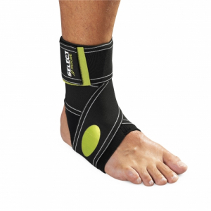Бандаж на гомілкостоп SELECT Ankle support 2-parts (010) чорний