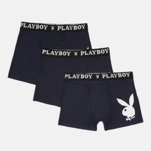 Труси-боксери Набір з 3 Playboy ANNYA PLAYBOY BOXERSHORT синій Чол L