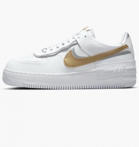 Кросівки Nike Air Force 1 Low Shadow White Gold (W)