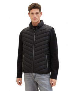 Безрукавка MEN'S LIGHTWEIGHT VEST 1038902-29999 Tom Tailor L Чорний