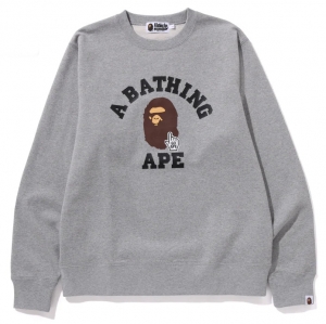 Кофта Bape GO APE POINTER COLLEGE CREWNECK