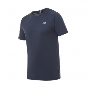 Футболка New Balance Core Run Short Sleeve Blue MT11205THN S