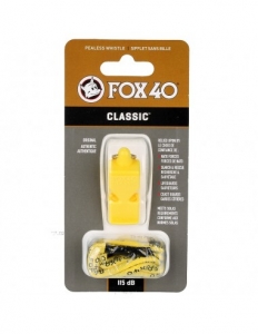 Свисток FOX 40 Whistle Classic Safety 9903-0208 Жовтий universal (72146)