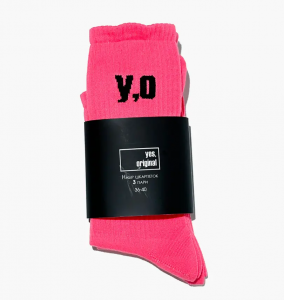 Шкарпетки yes, original 3 Pack Socks Pink 100000-137 36-40