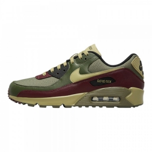 Кросівки Nike Air Max 90 Gore-Tex "Medium Olive/Cargo Khaki/Burgundy"