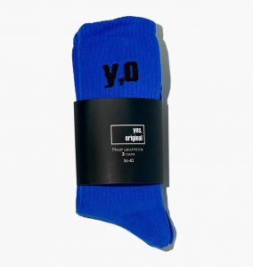 Шкарпетки yes, original 3 Pack Socks Blue 100000-133 36-40