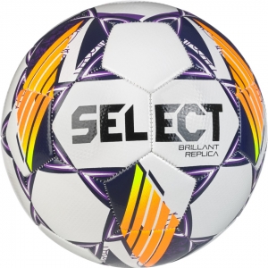 М'яч футбольний Select Brillant Replica V24 (096) 099488-096 біл/фіол 160063