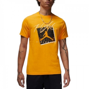 Футболка Air Jordan Brand Gfx Ss Crew 1 Yellow DX9593-717 M