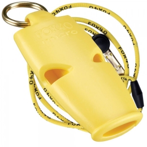 Свисток FOX 40 Original Whistle Micro Safety 9513-0208 Жовтий universal (72236)